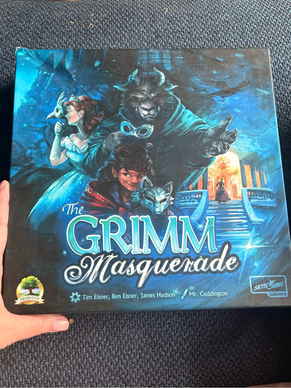 The Grimm Masquerade Board Game - complete
